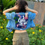 Chaqueta pintada a mano con el lema 'Girl Power'