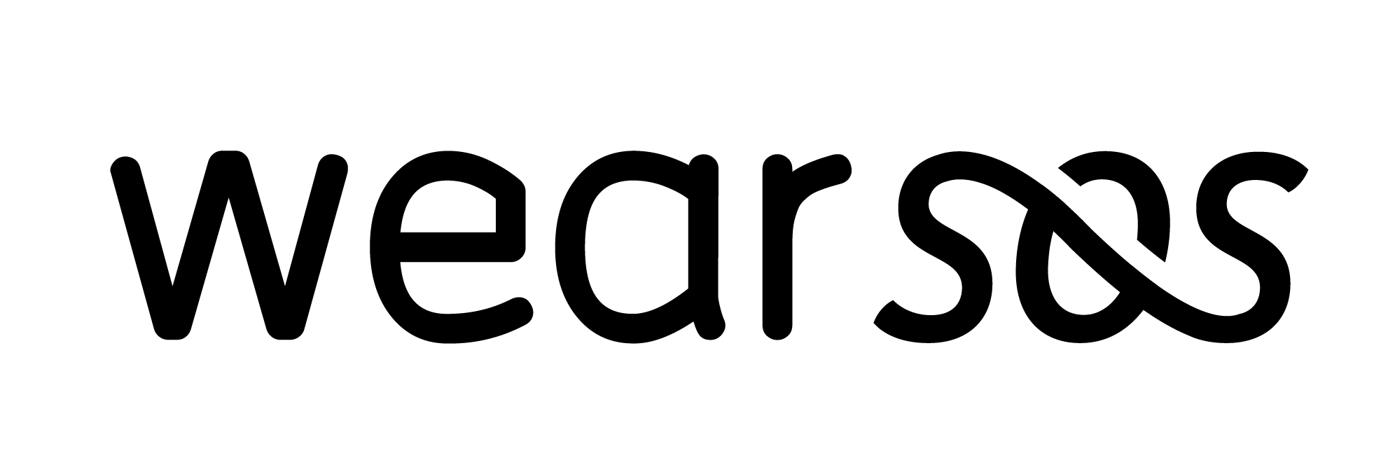 wearsos upycled logo black